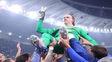 بعد إنقاذ 4 ركلات ترجيح.. إصابة كسر يد تبعد سافونوف عن باريس سان جيرمان